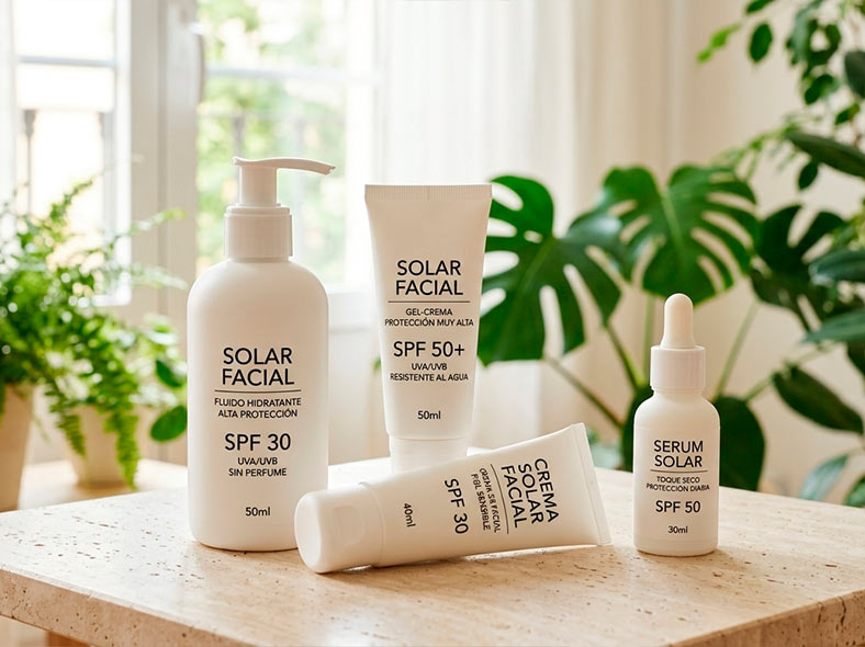 protector solar facial tipos de piel