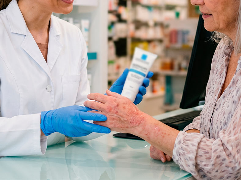  Cuidado de piel sensible por tratamientos médicos o patologías cutáneas 